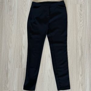 Twin-Set Black Cigarette Trousers